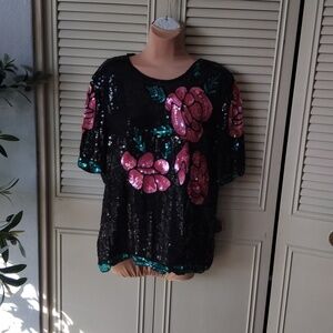 Sequin top